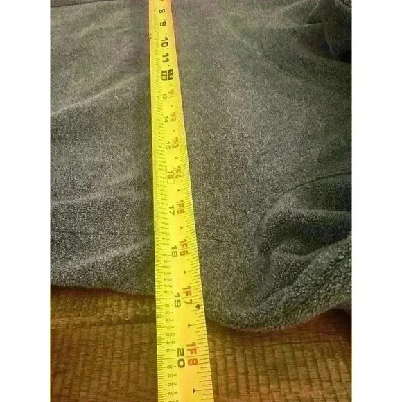 Nike Womens XS Dri Fit Sweatshirt Cowl Neck Tunic Therma Fleece Training Blue - Picture 8 of 9